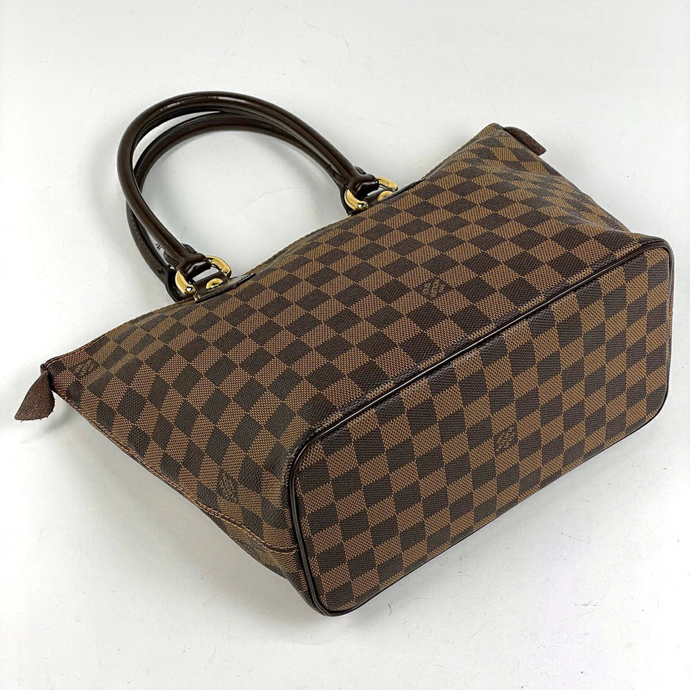 Louis Vuitton Saleya Handbag Tote Brown Damier Bag